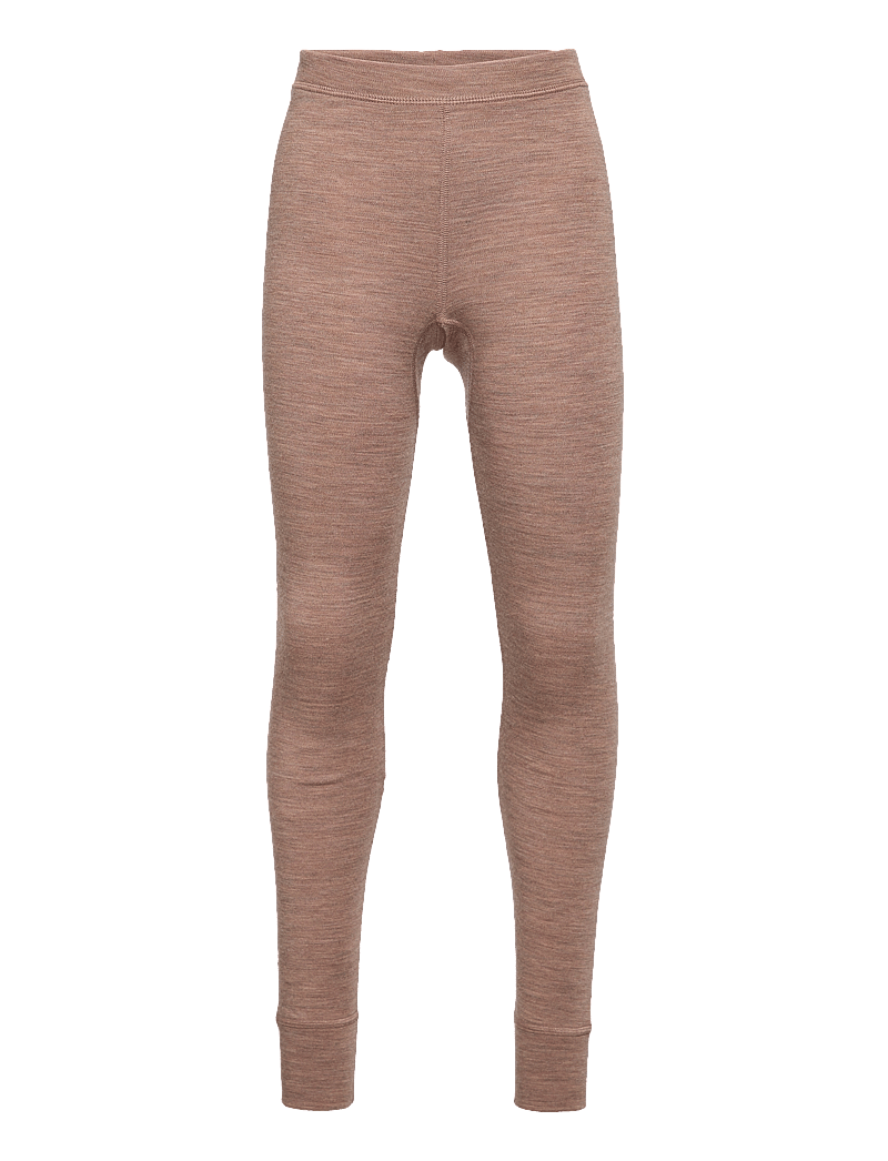 Lindex - Long johns merino uni big soli - termoleggings - brown melange - 1