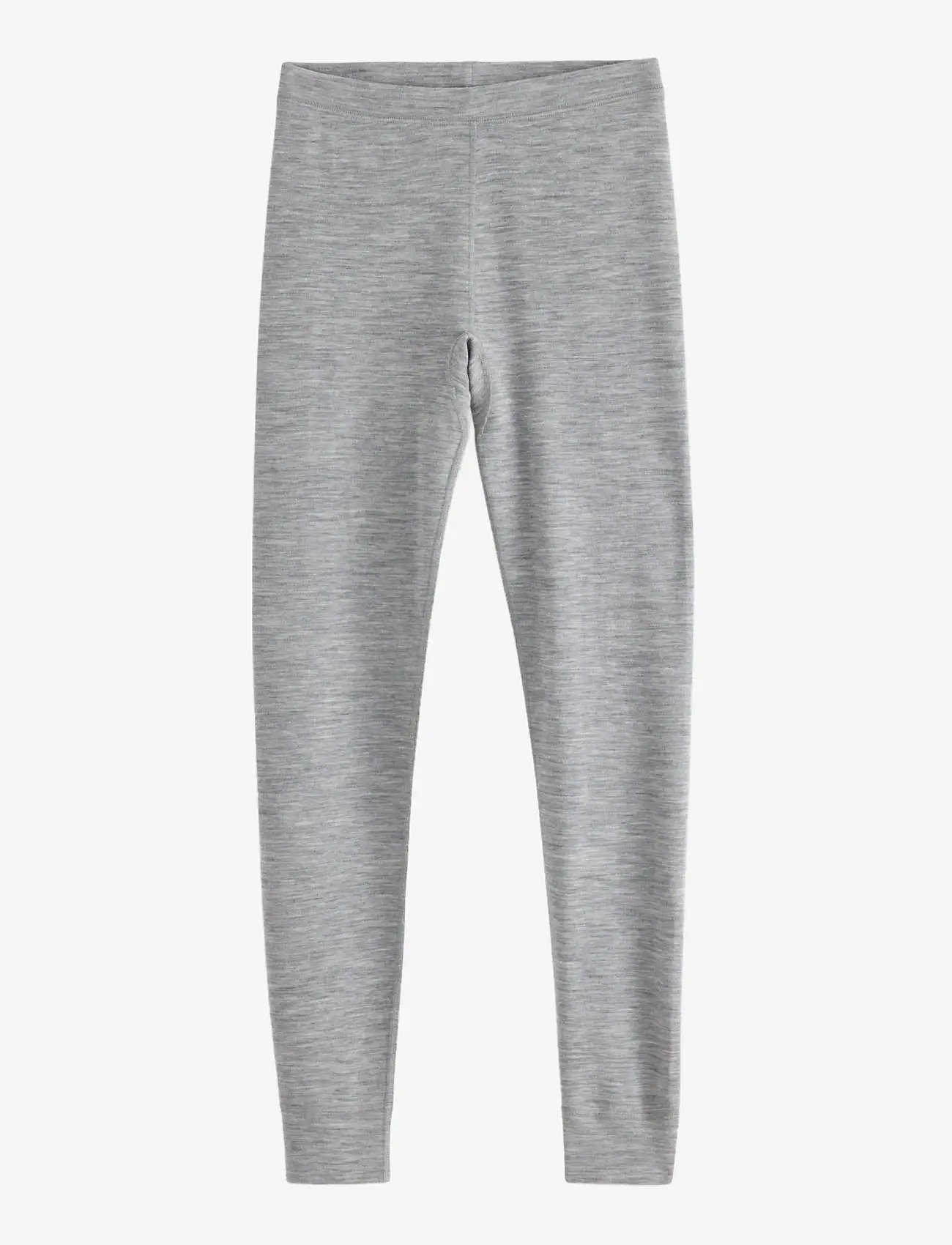 Lindex - Long johns merino uni big soli - funkionsunterwäsche - hosen - grey melange - 0