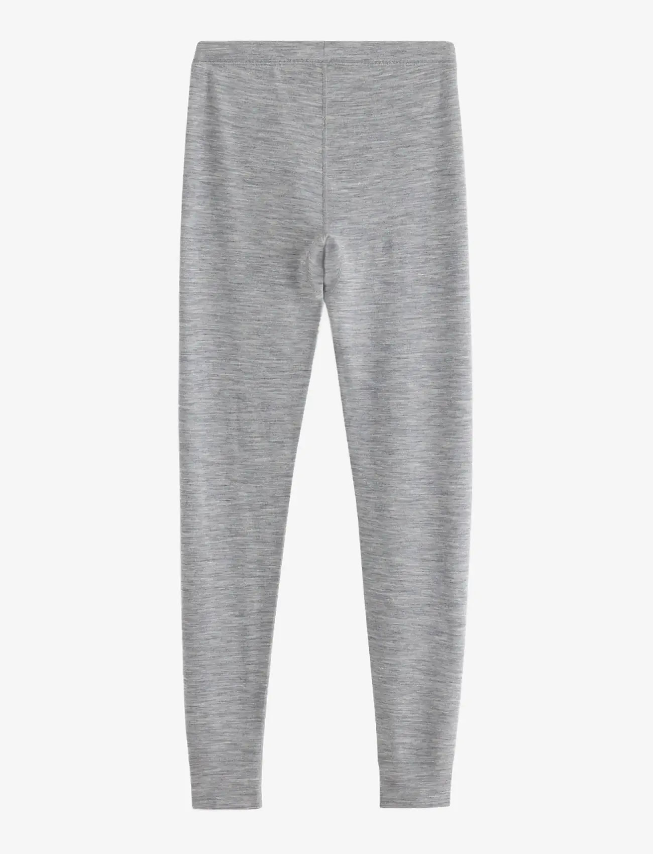 Lindex - Long johns merino uni big soli - funkionsunterwäsche - hosen - grey melange - 1