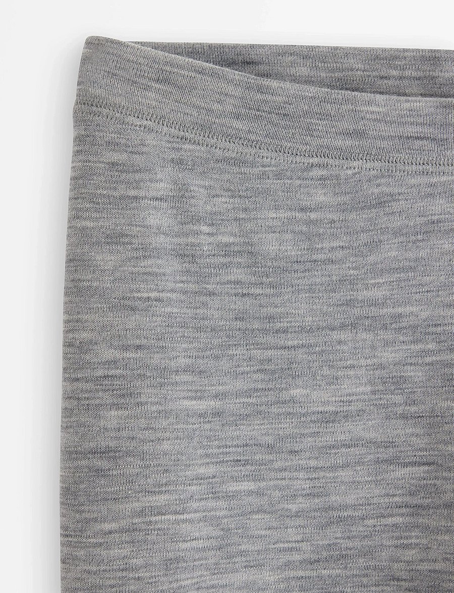 Lindex - Long johns in merino wool - termoleggings - grey melange - 2