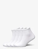 Sock High ankle 4 p Basic - WHITE