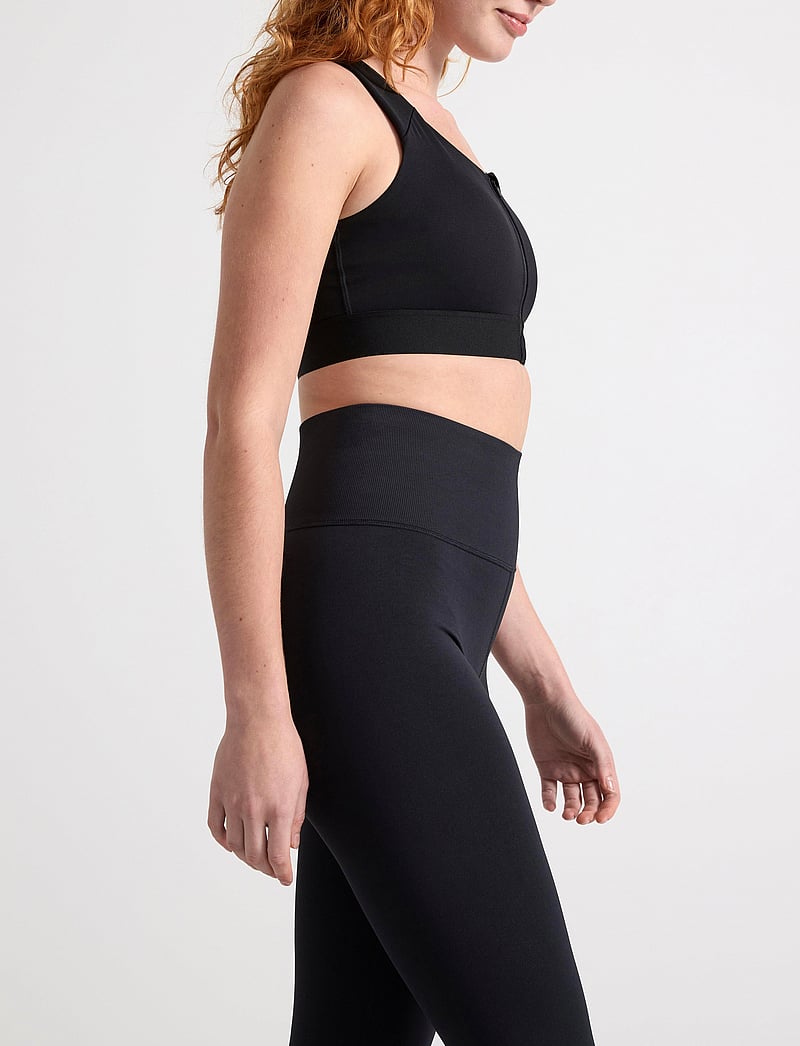 Lindex - Sport Bra Rudy zip - sport-bhs - black - 3