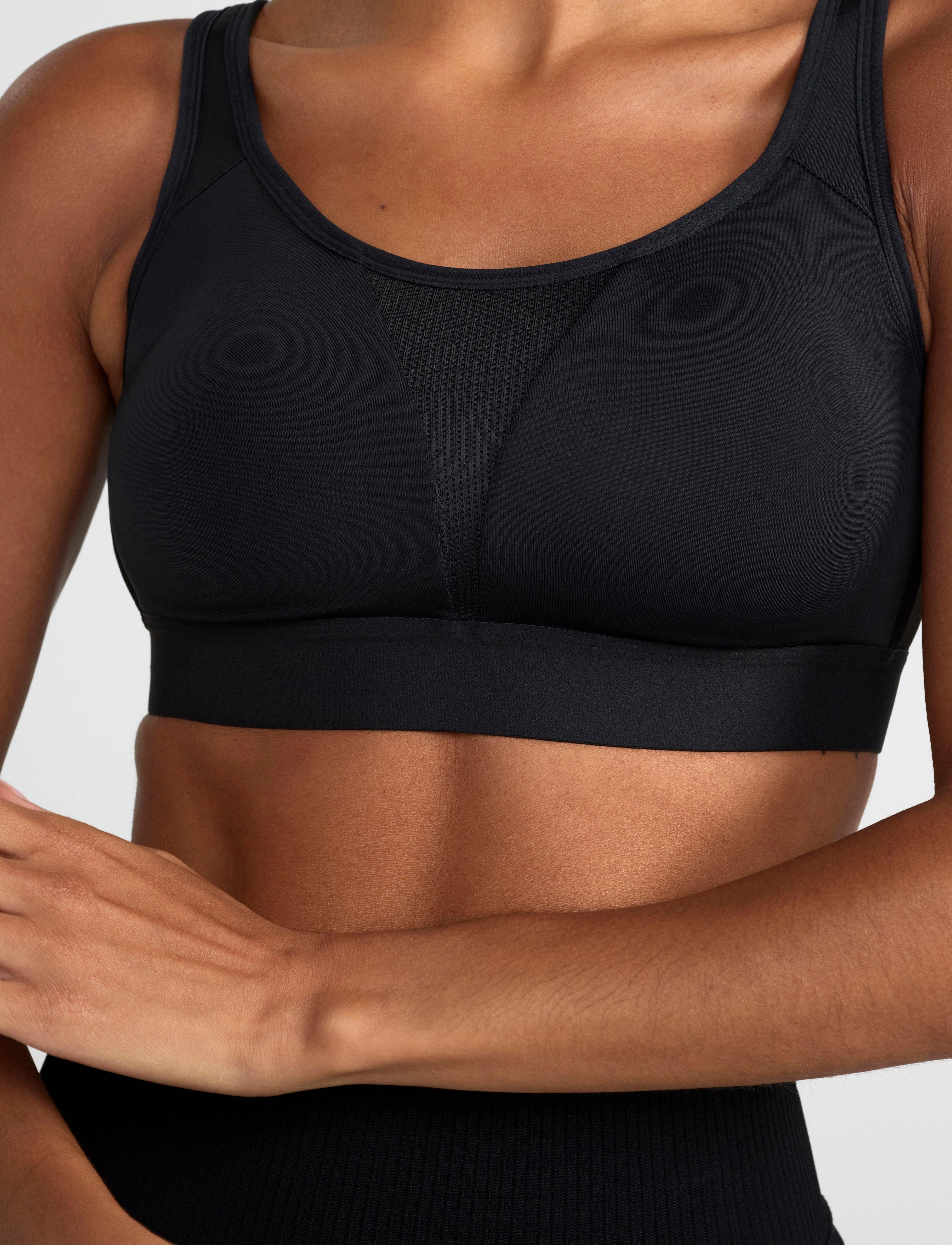 Lindex - Bra Sport Venus Firm Support - høj støtte - black - 4