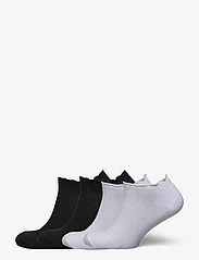 Lindex - Sock ankle 4 p lettuce edge - laveste priser - black - 0
