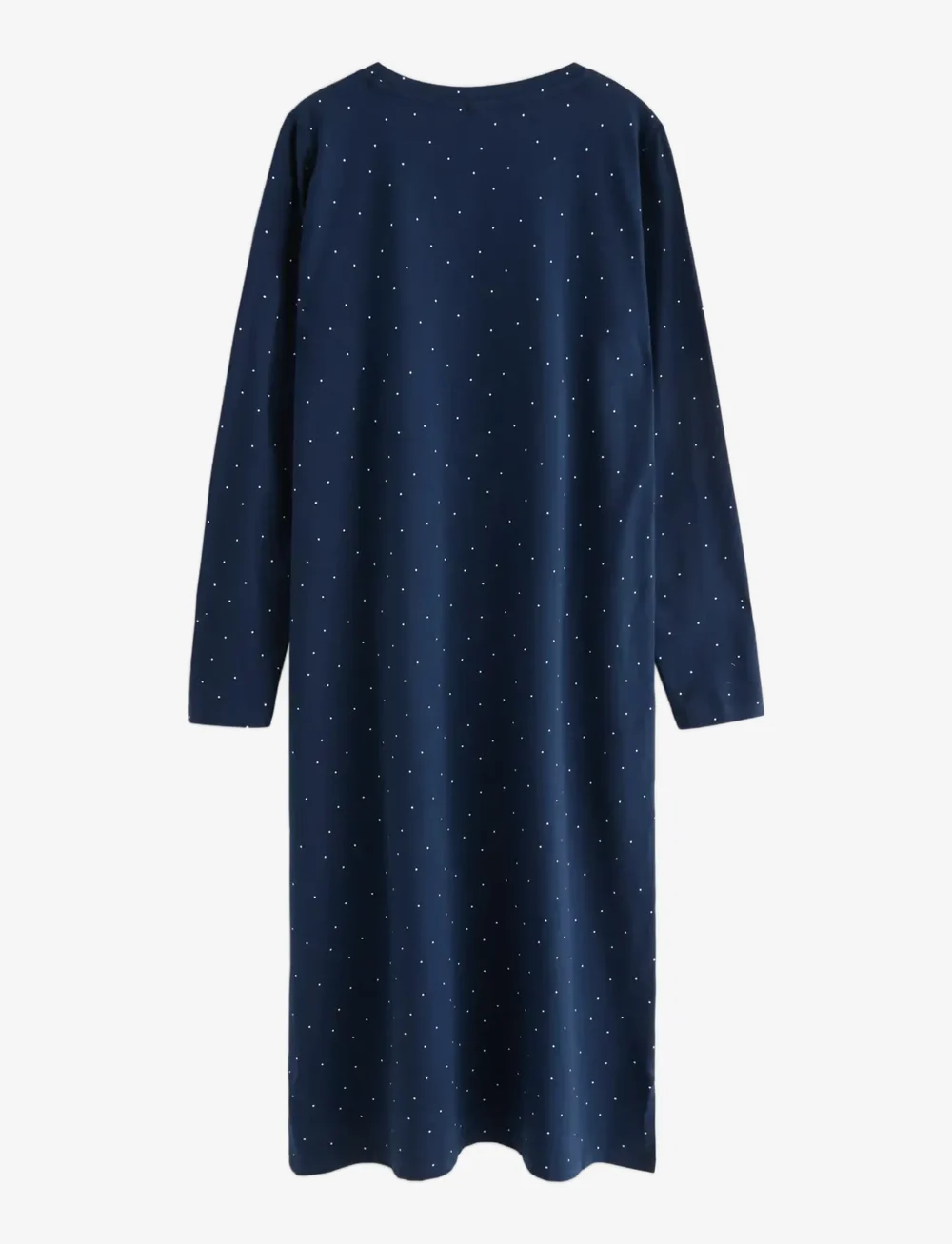 Lindex - LS nightdress aop jersey - nightdresses - navy - 2