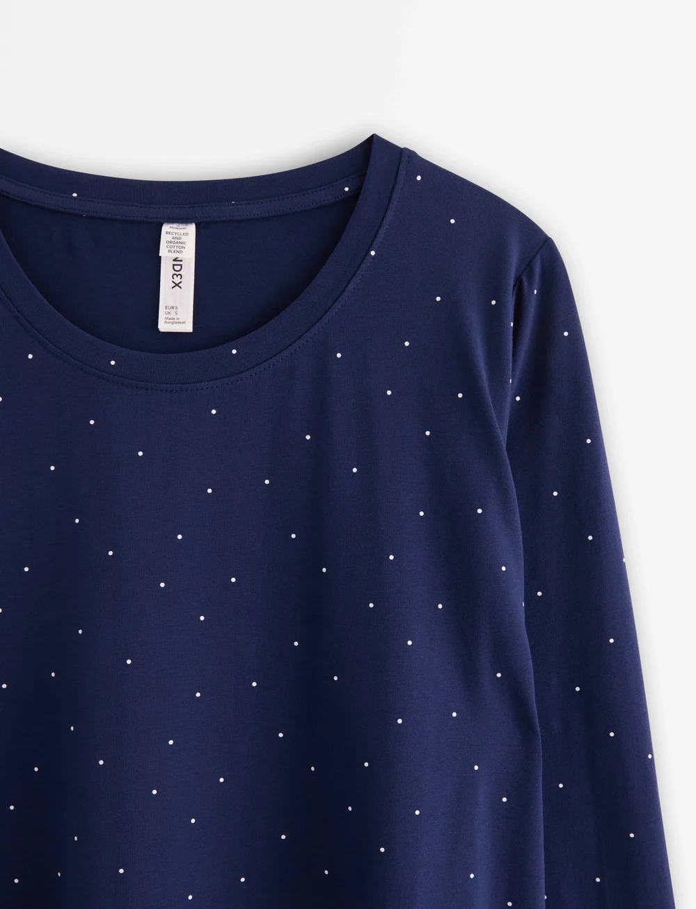 Lindex - LS nightdress aop jersey - nightdresses - navy - 5