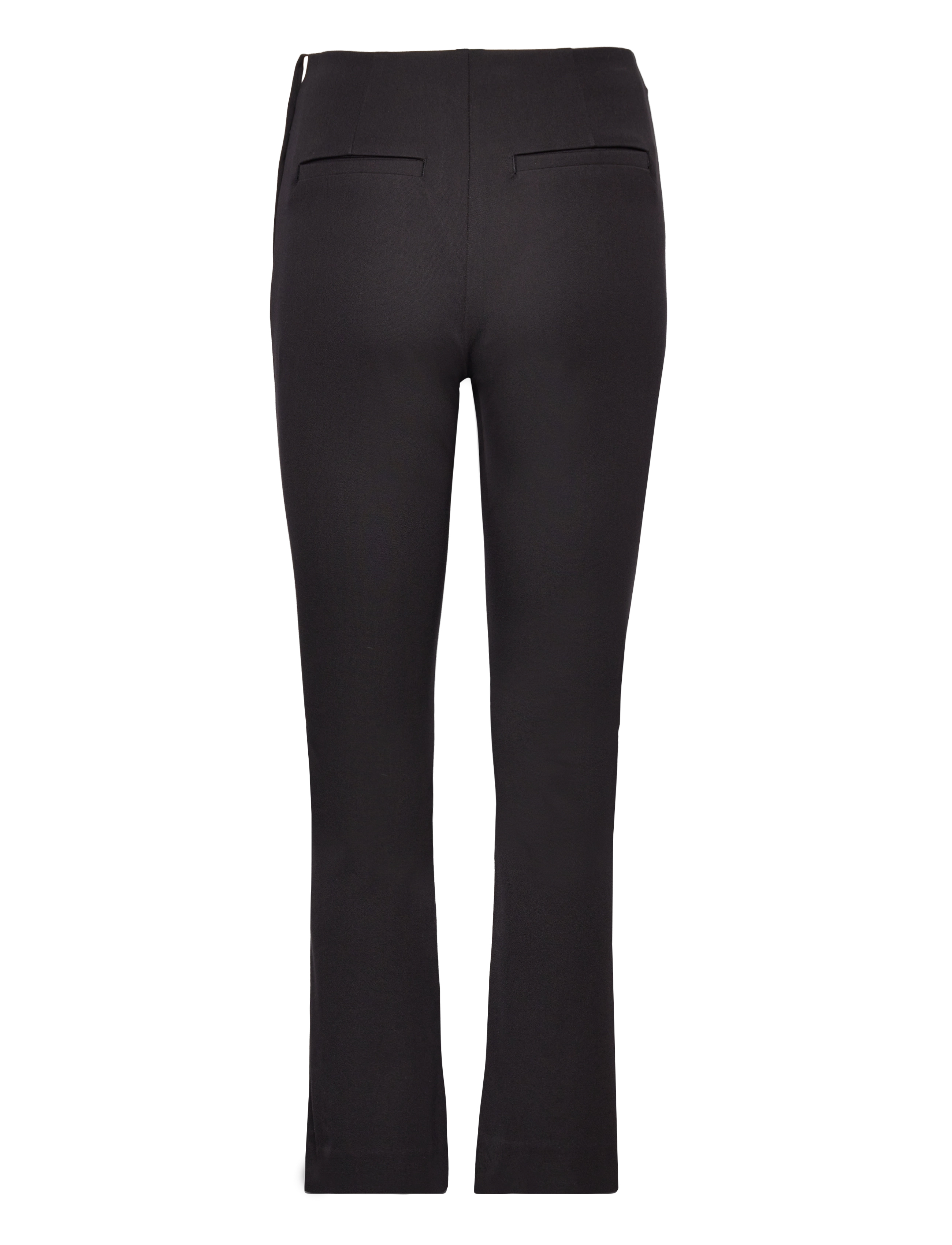 Lindex - Trousers Jenny Flare - schlaghosen - black - 2