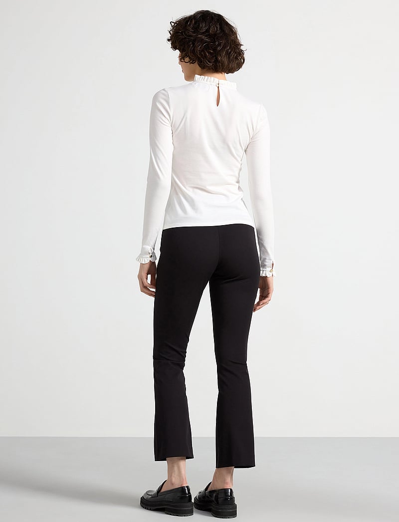 Lindex - Trousers Jenny Flare - trumpettihousut - black - 3