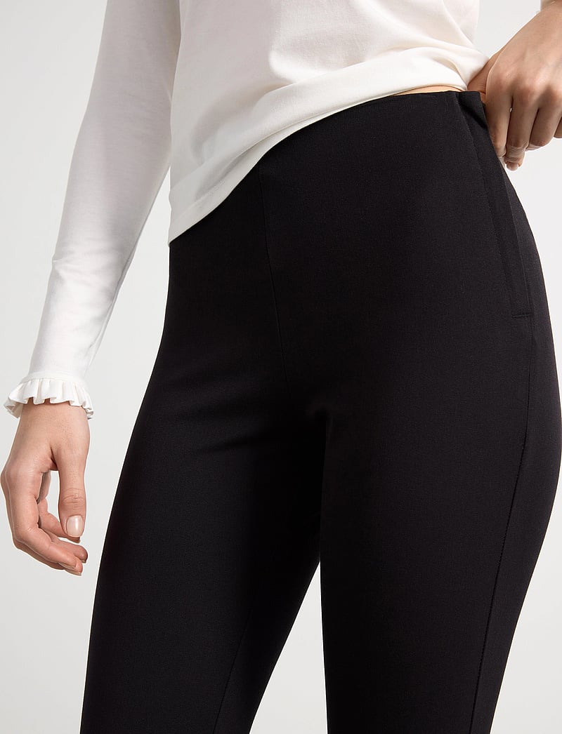 Lindex - Trousers Jenny Flare - trumpettihousut - black - 4