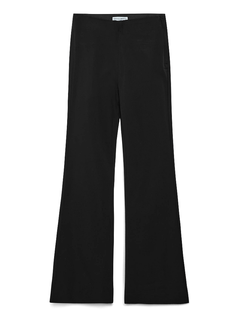 Lindex - Trousers Jenny Flare - schlaghose - black - 1