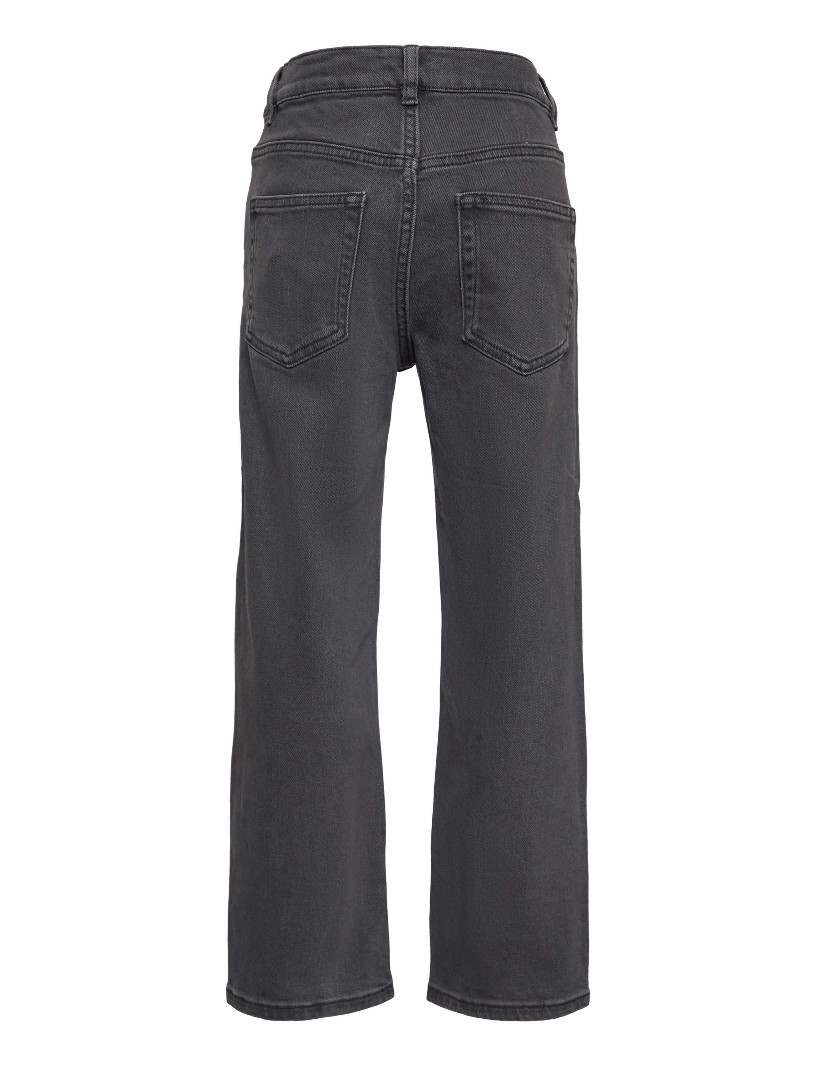 Lindex - Trousers denim Vilgot wide leg - brede jeans - black - 2