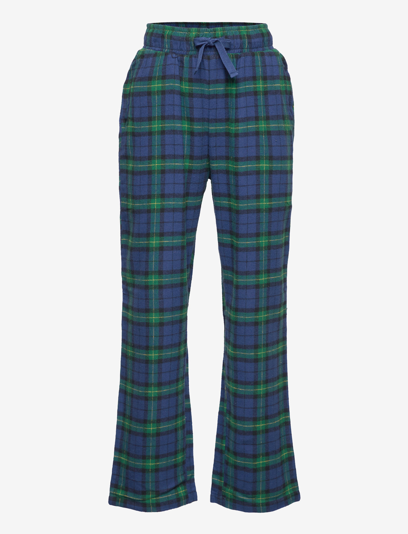 Lindex - Pajama trousers checked flanne - mažiausios kainos - dark blue - 0