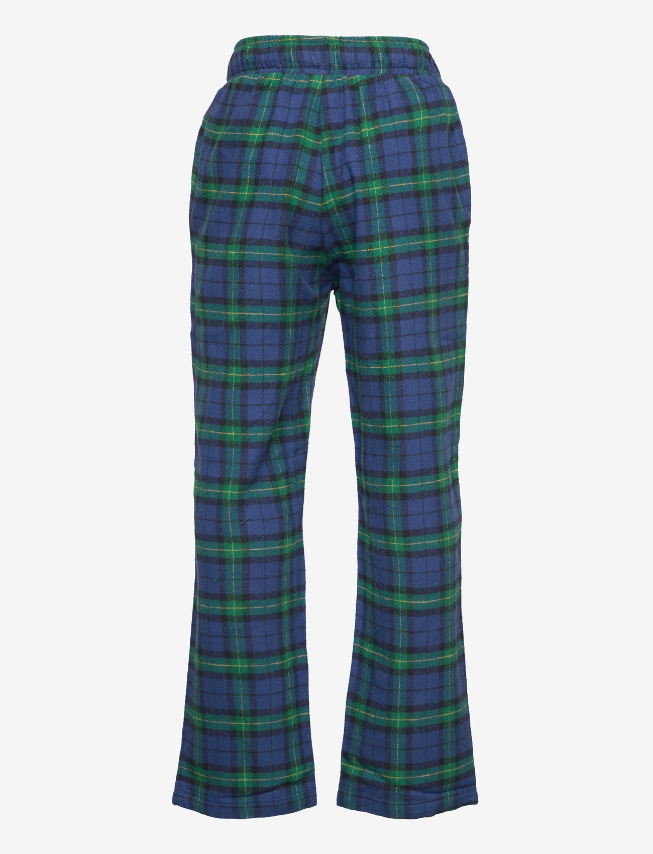 Lindex - Pajama trousers checked flanne - die niedrigsten preise - dark blue - 1
