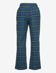 Lindex - Pajama trousers checked flanne - najniższe ceny - dark blue - 1