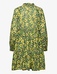 Lindex - Dress Mona voile - najniższe ceny - dark green - 1