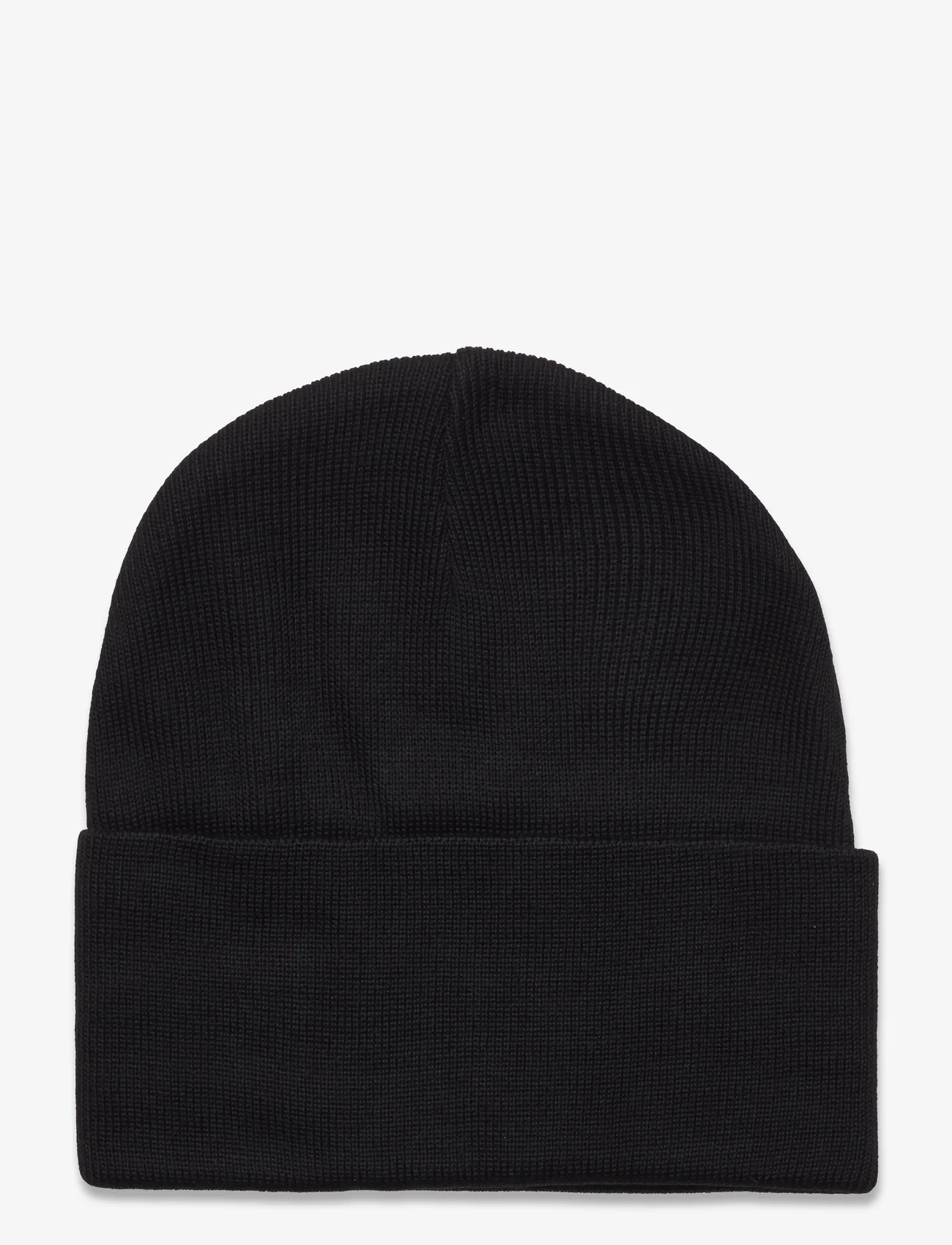 Lindex - Knitted beanie basic badge - lowest prices - black - 1