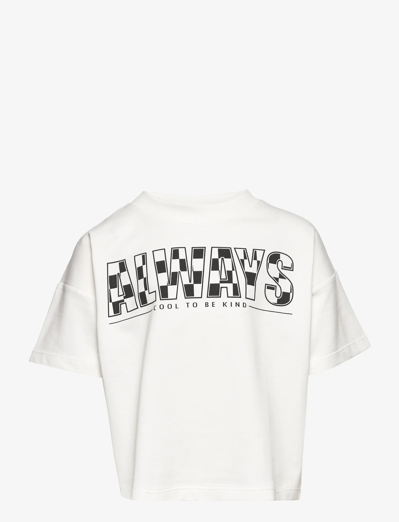 Lindex - T shirt Danni print - marškinėliai trumpomis rankovėmis - off white - 0