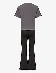 Lindex - T shirt Rio and flare set - rinkiniai - dark grey - 1