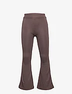 Trousers Grace flare brown - BROWN
