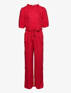 Jumpsuit Angie red golden dots, Lindex