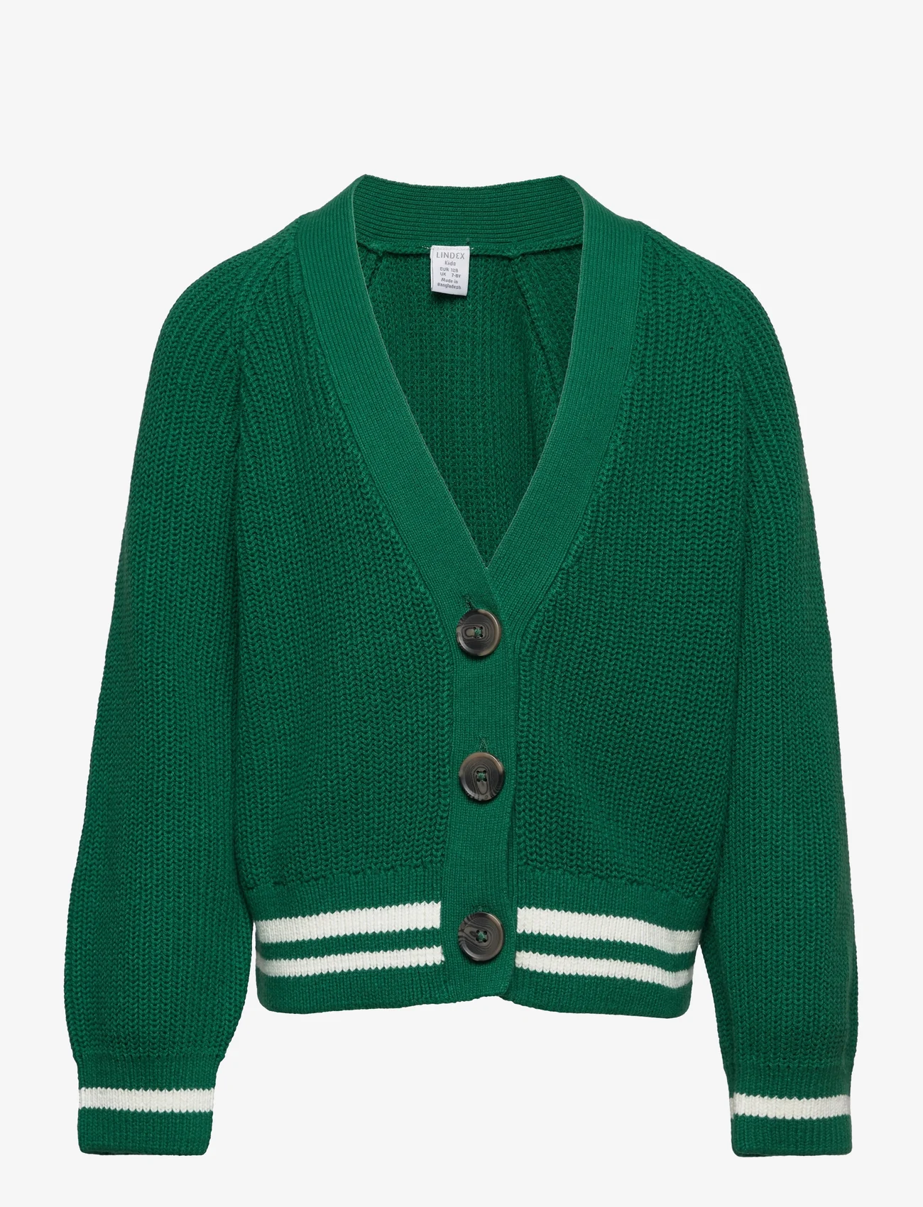 Lindex - Cardigan Dafne - susegamieji megztiniai - dark green - 0