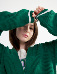 Lindex - Cardigan Dafne - susegamieji megztiniai - dark green - 5