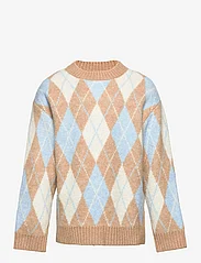 Lindex - Sweater knitted pattern - džemperi - light blue - 0