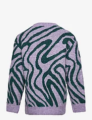 Lindex - Sweater knitted pattern - džemperi - lilac - 1