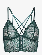 Bra Bralette Jasmine lace - DARK DUSTY TURQUOISE