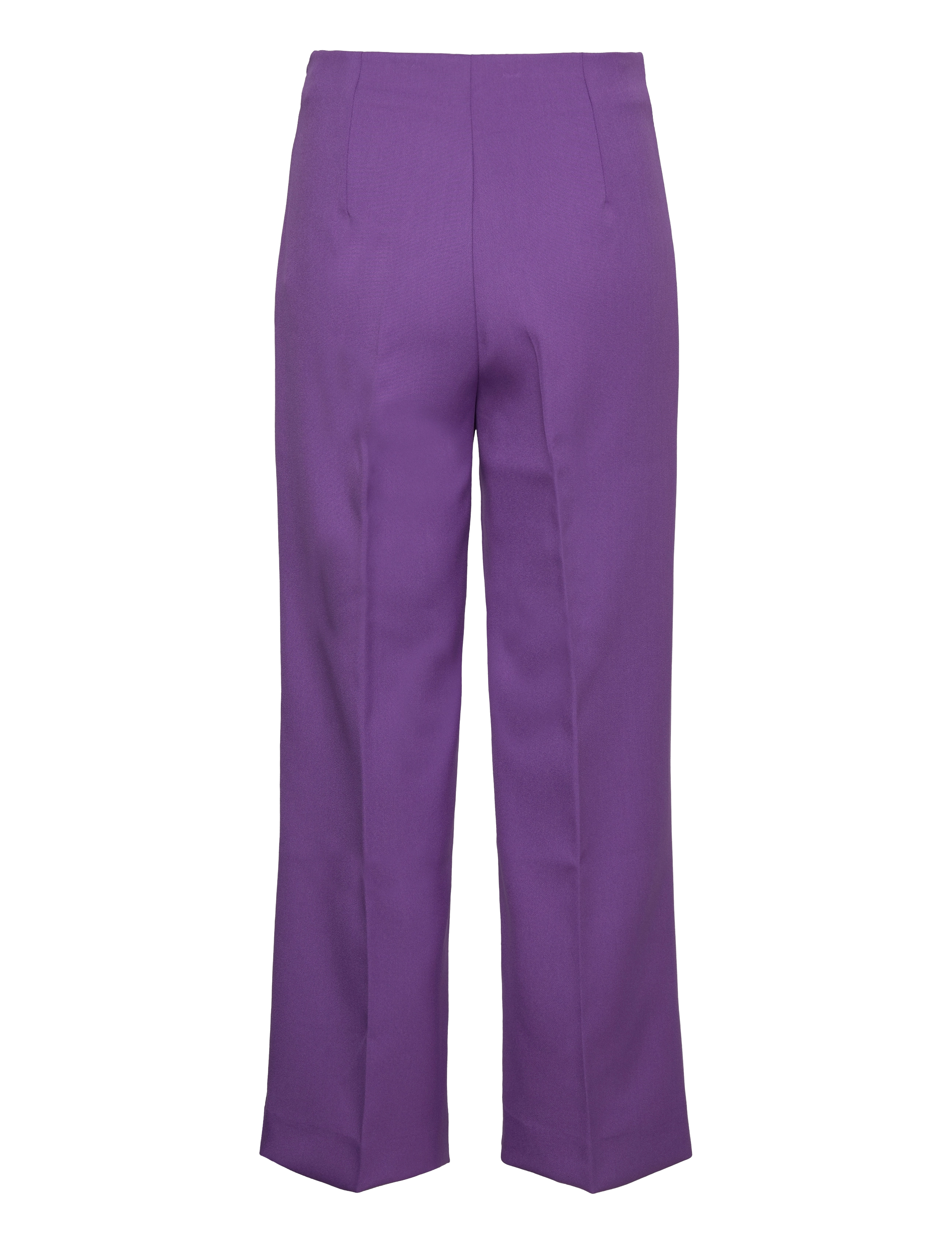 Lindex - Trouser Lykke cropped - bukser med brede ben - lilac - 2