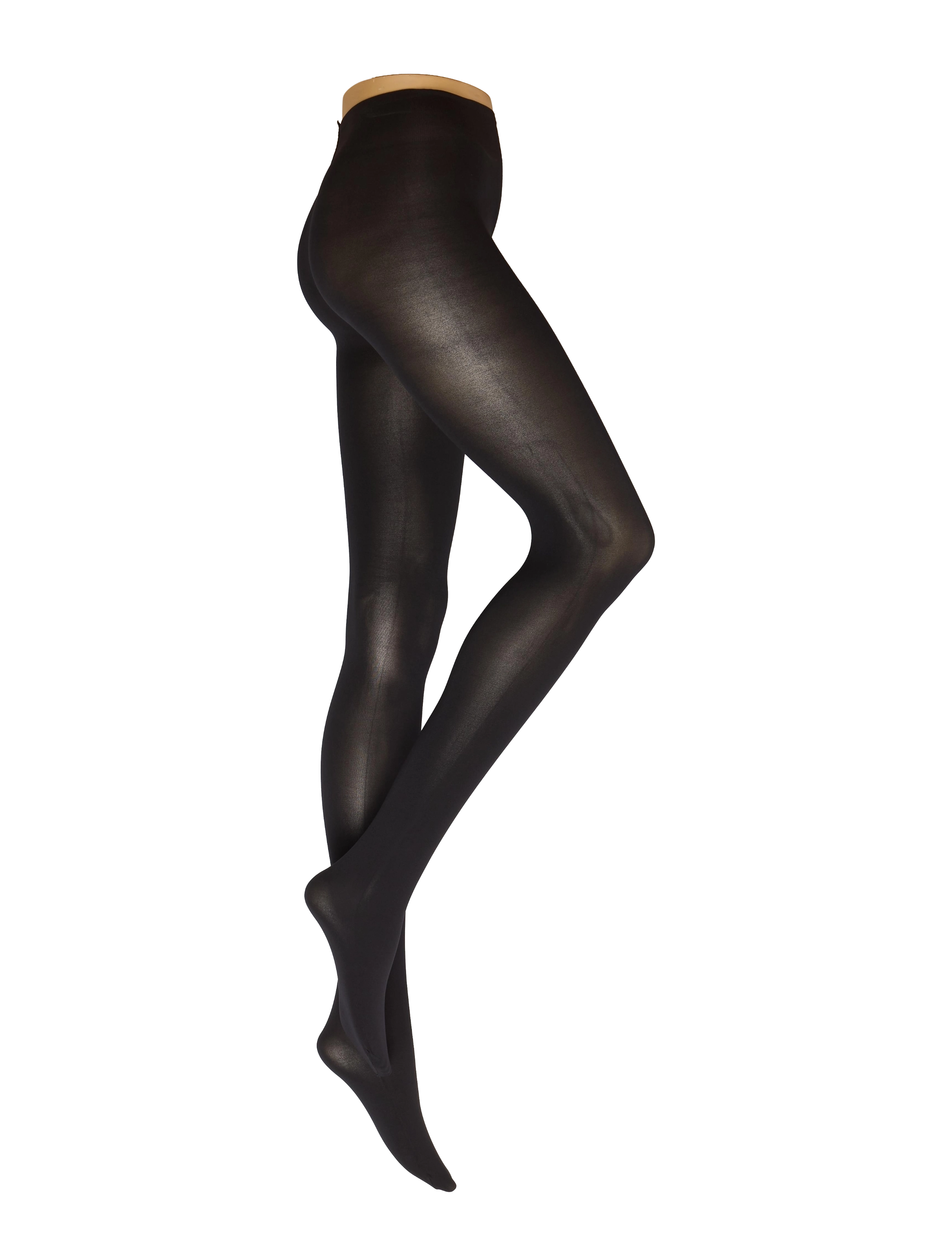Lindex Tights 80 den full cover - Strømpebukser - BLACK / black