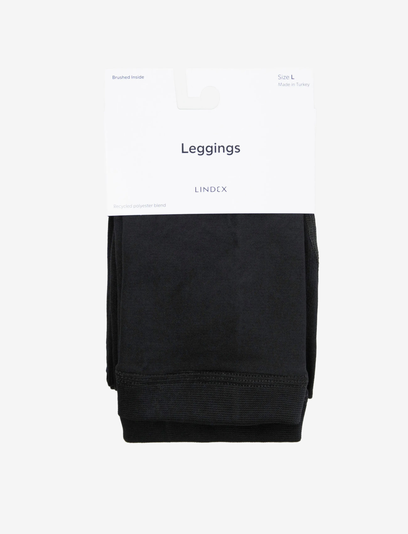Lindex - Leggings Brushed Inside - leggings - black - 1