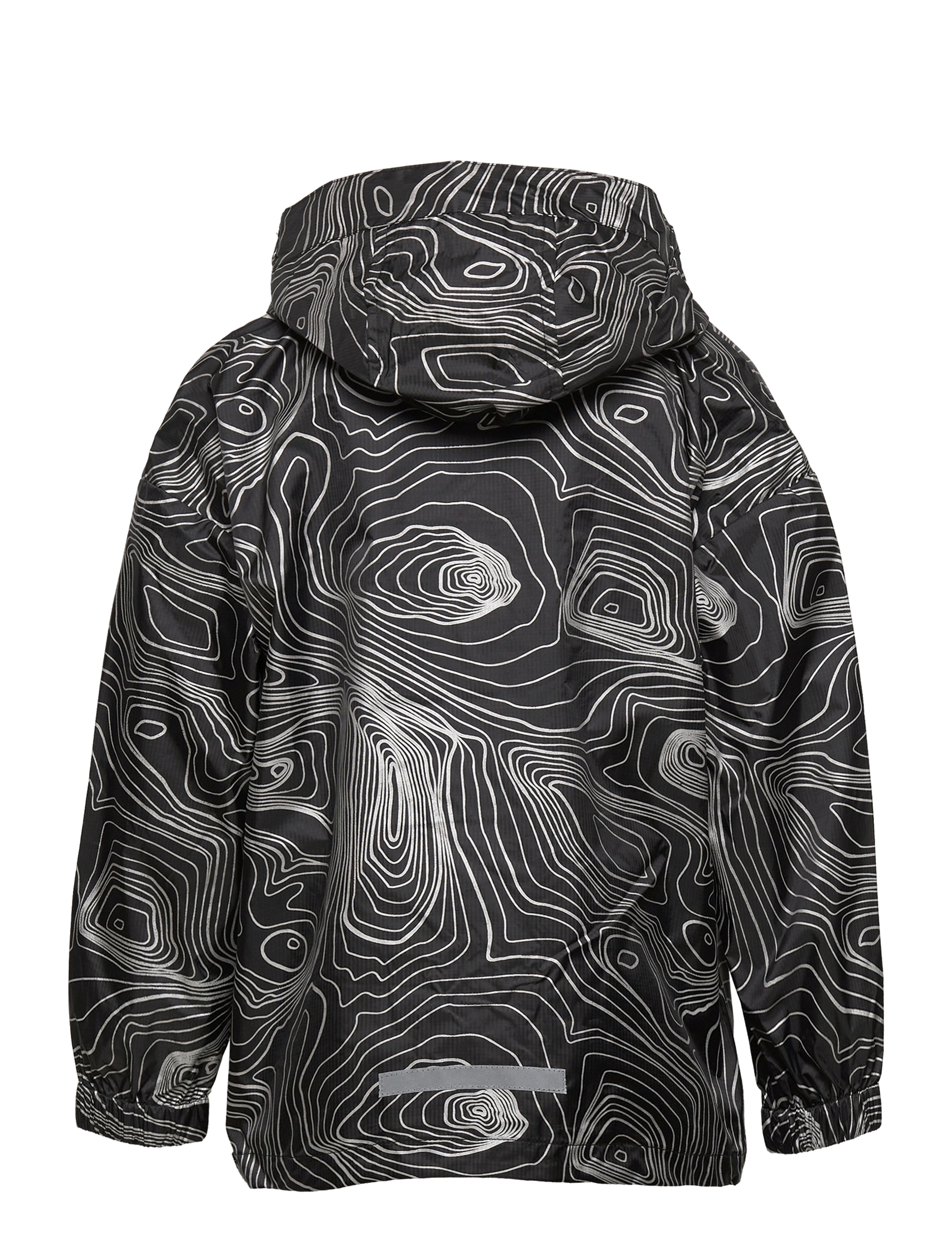 Lindex - Jacket anorak aop reflective - anorak stila jakas - black - 2