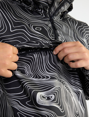 Lindex - Jacket anorak aop reflective - anorak stila jakas - black - 5