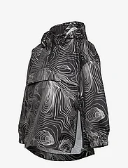 Lindex - Jacket anorak aop reflective - anorak stila jakas - black - 2