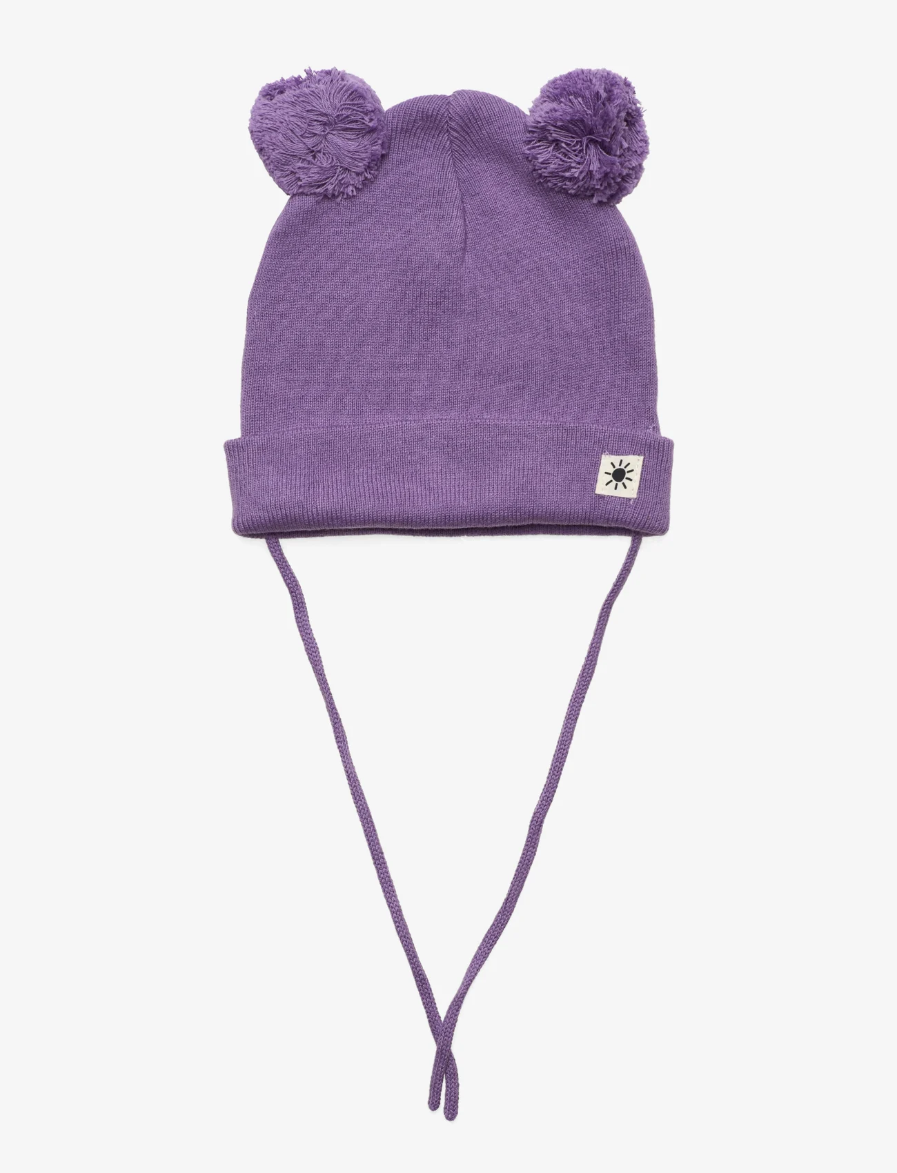 Lindex - Cap knitted pom pom - mažiausios kainos - light dusty lilac - 0