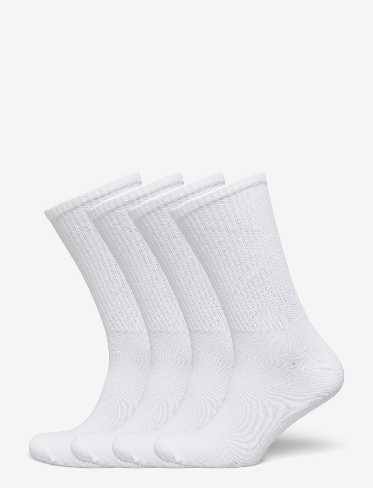 Lindex - Sock 4 pack Sporty Rib - crew-socken - white - 0
