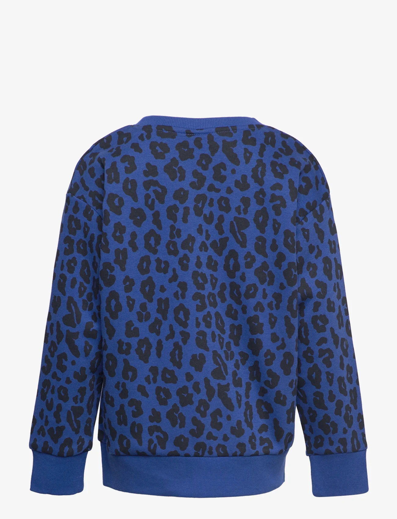 Lindex - Sweater AOP street leopard - sweatshirts - blue - 1