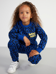 Lindex - Sweater AOP street leopard - sweatshirts - blue - 6
