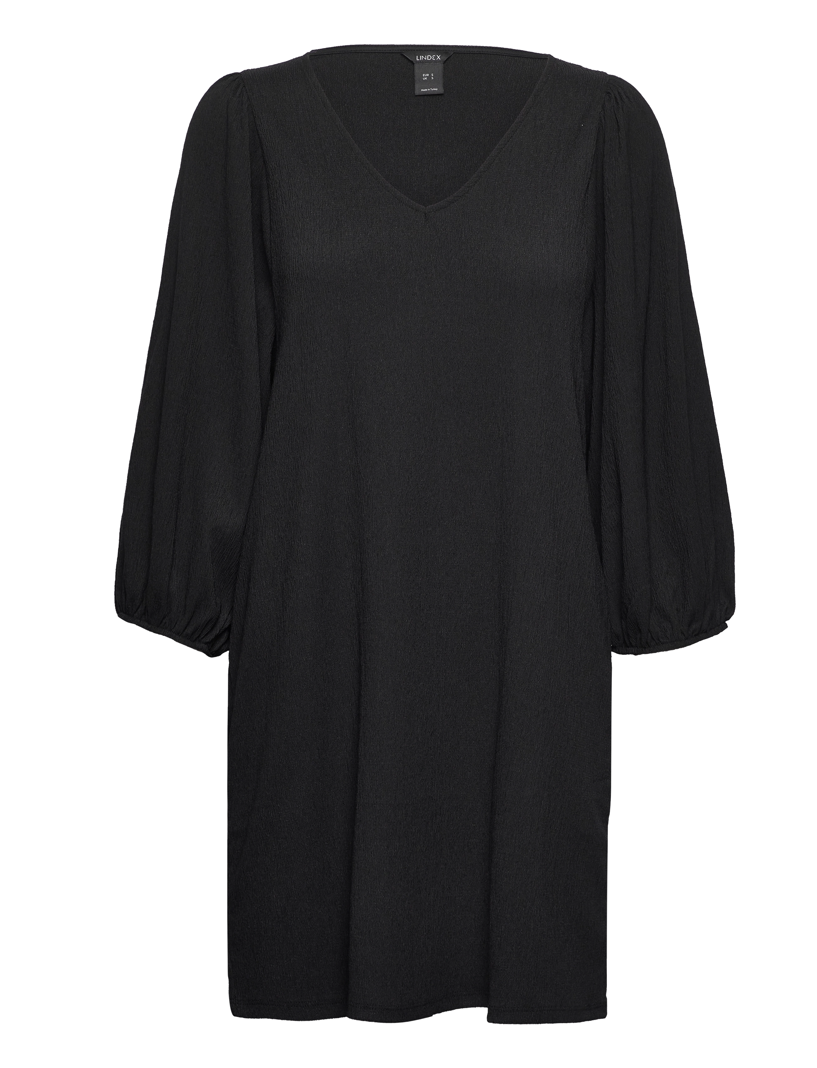 Tunic Leonore V neck - BLACK