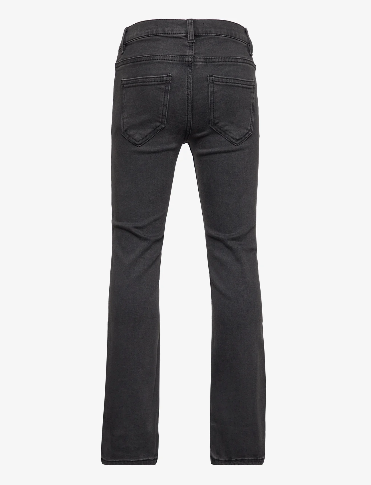Lindex - Trousers denim Freja black - regular jeans - black - 1