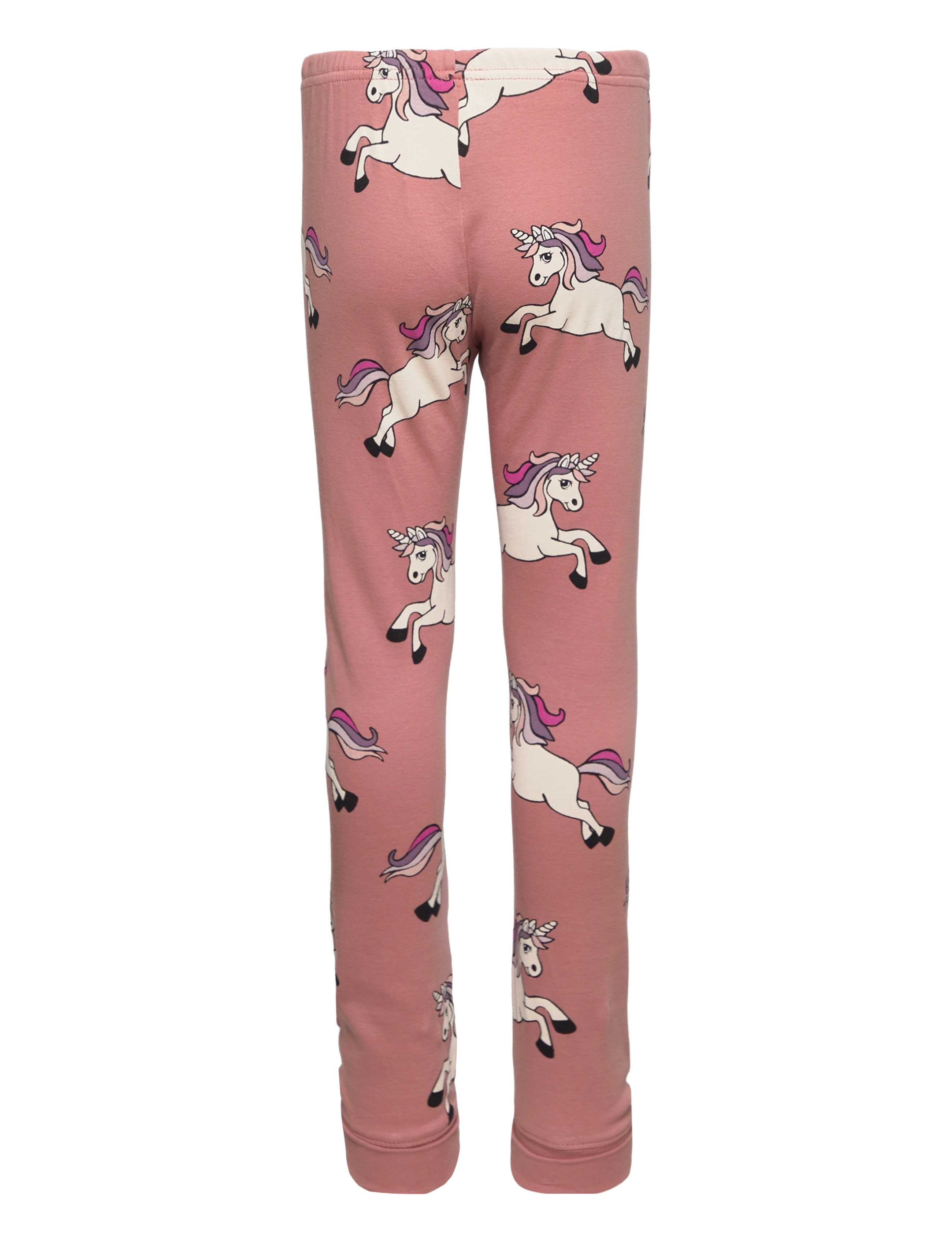 Lindex - Pajama Sg AOP Unicorn Horse - dusty pink - 3