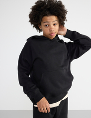 Lindex - Sweatshirt hoodie Ocean Uni - džemperiai su gobtuvu - black - 3
