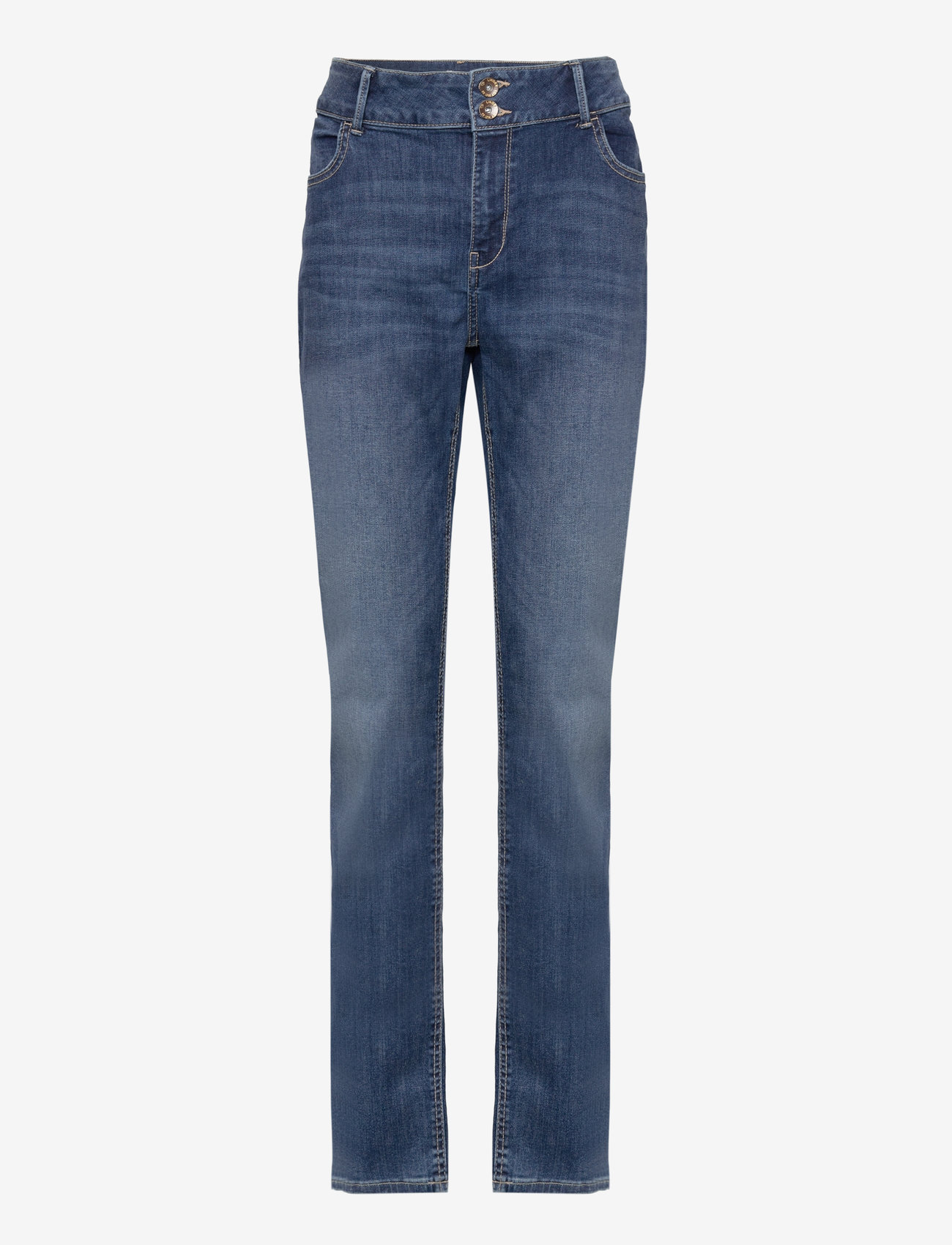 Lindex - Trouser denim Lilly mid blue - liibuvad teksad - denim blue - 1