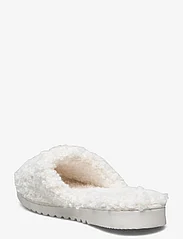 Lindex - Indoor slipper teddy open toe - off white - 2