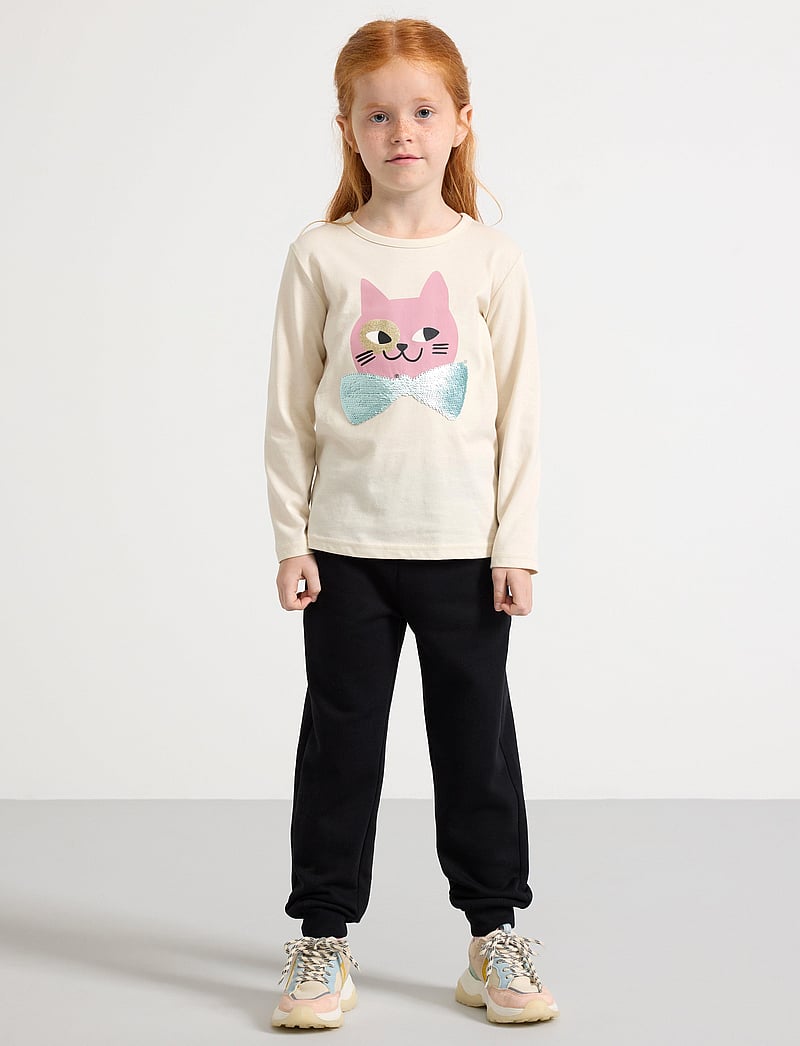 Lindex - Trousers Extra Durable - dressipüksid - black - 0