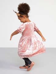 Lindex - Dress crushed velvet - svētku kleitas - dusty pink - 3