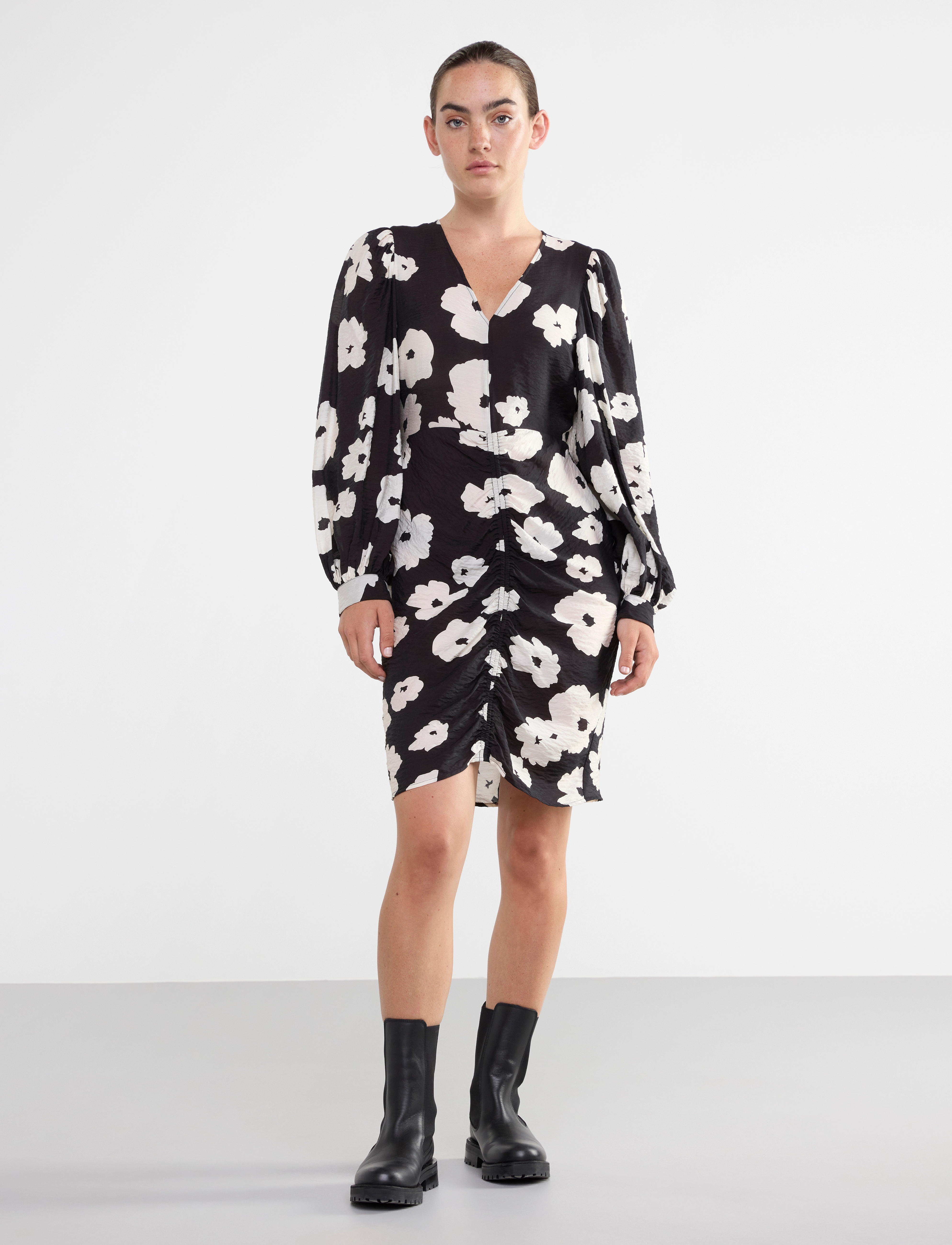 Lindex - Dress Samantha gatherings shor - partykleider - black - 5