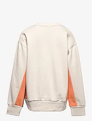 Lindex - Sweatshirt w embroidery - sweatshirts - light beige - 1
