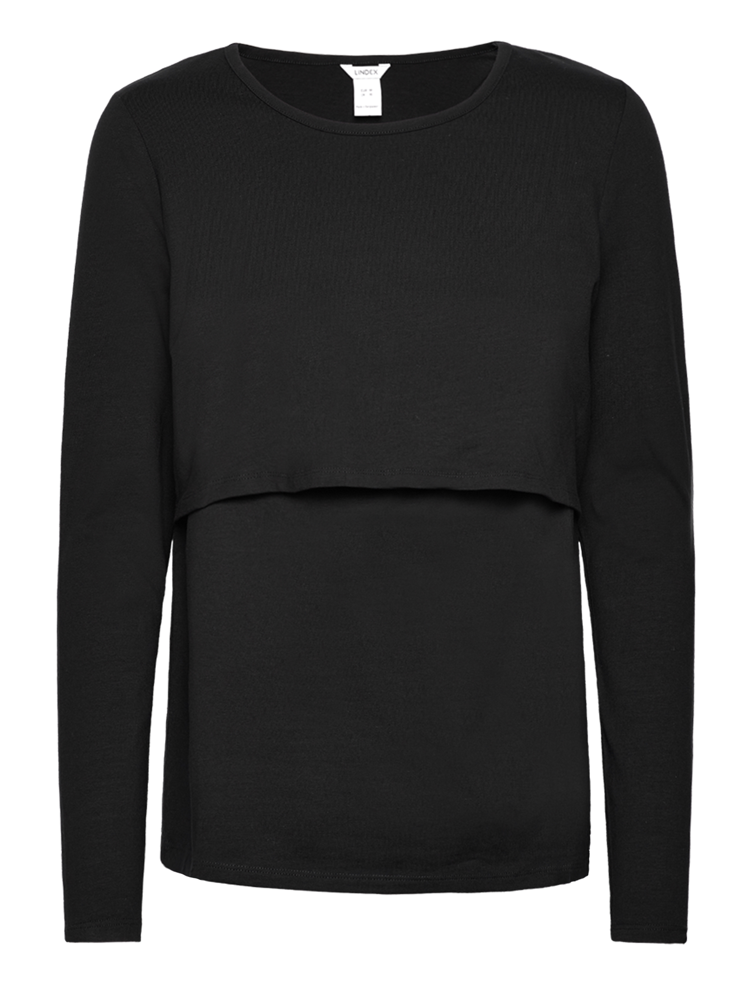 Lindex Top MOM Vera New Nursing - Umstandsmode - BLACK / black